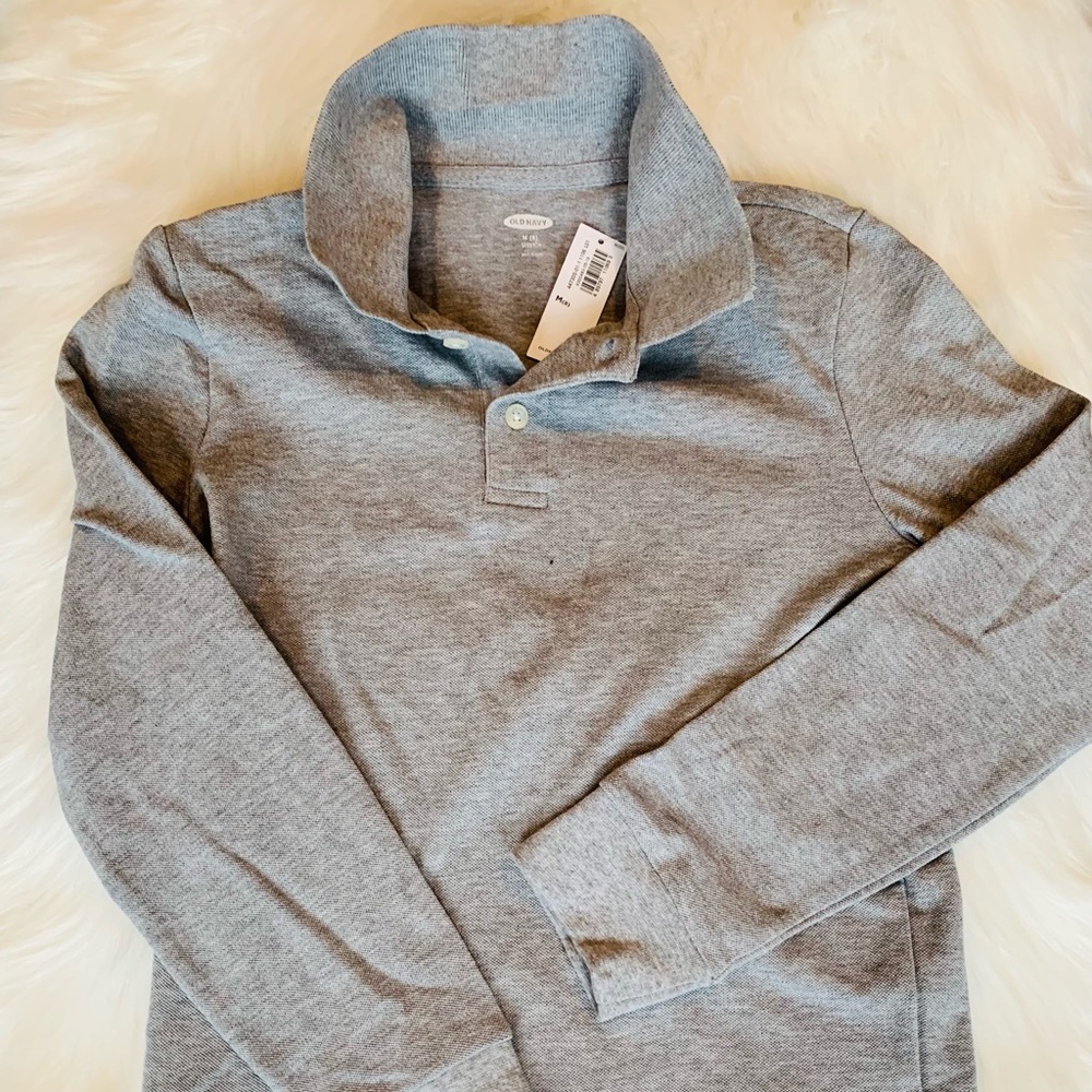 NWT Old Navy Boys Long Sleeve Polo